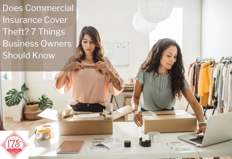 does commercial insurance cover theft